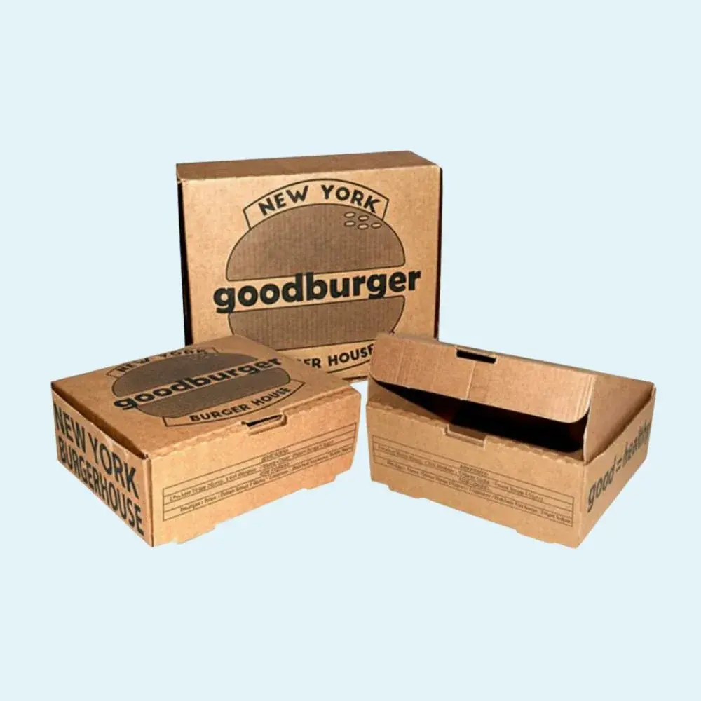 Custom Burger Boxes